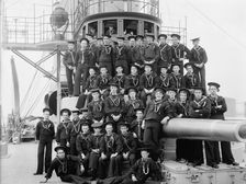 U.S.S. Brooklyn, apprentice boys, between 1896 and 1899. Creator: Unknown