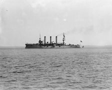 U.S.S. Brooklyn, between 1896 and 1897. Creator: William H. Jackson
