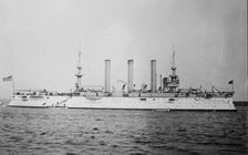 USS BROOKLYN, between c1915 and c1920. Creator: Bain News Service