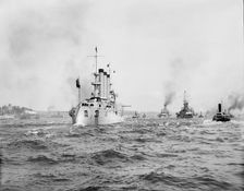 U.S.S. Brooklyn, c1898. Creator: Unknown