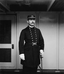 U.S.S. Brooklyn, Carpenter Warford, between 1896 and 1899. Creator: Unknown