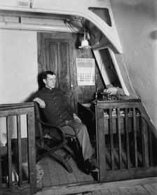 U.S.S. Brooklyn, First Sergeant, Marine Corps, 1897 Jan. Creator: Unknown