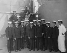 U.S.S. Brooklyn, Japanese stewards, between 1896 and 1899. Creator: Unknown