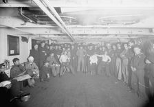 U.S.S. Brooklyn, "time", between 1896 and 1899. Creator: Unknown