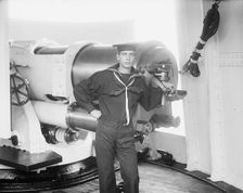 U.S.S. Chicago, one of the crew, between 1890 and 1901. Creator: Unknown