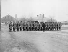 U.S.S. Columbia, marines, between 1894 and 1901. Creator: Unknown