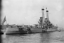 USS Delaware, between c1910 and c1915. Creator: Bain News Service