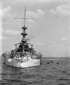 U.S.S. Indiana, between 1895 and 1901. Creator: Unknown