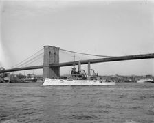 U.S.S. Iowa, between 1897 and 1901. Creator: Unknown