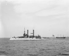 U.S.S. Iowa, between 1897 and 1901. Creator: Unknown