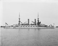 U.S.S. Kearsarge, 1900 Apr 8. Creator: Unknown