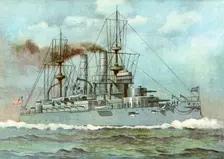USS Kearsarge American battleship, 1898