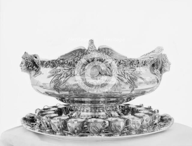 U.S.S. Kentucky's punch bowl, 1900 or 1901. Creator: Unknown.