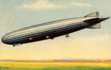 USS Los Angeles airship, 1920s, (1932). Creator: Unknown