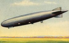 USS Los Angeles airship, 1920s, (1932). Creator: Unknown