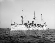 U.S.S. Philadelphia, between 1890 and 1901. Creator: William H. Jackson