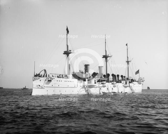 U.S.S. Philadelphia, between 1890 and 1901. Creator: William H. Jackson.