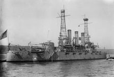 USS Rhode Island, between c1910 and c1915. Creator: Bain News Service