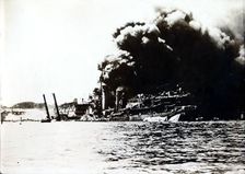 USS Shaw, attack on Pearl Harbor, December 7th, 1941