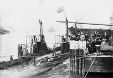 USS Snapper & USS Stingray, between c1910 and c1915. Creator: Bain News Service