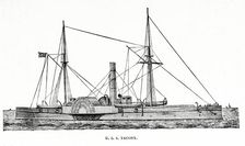 U.S.S. Tacony, 1887. Creator: Unknown