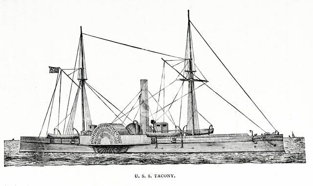 U.S.S. Tacony, 1887.  Creator: Unknown.