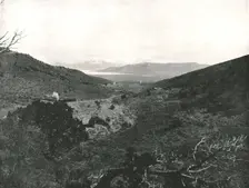 Utah Lake from Circle Point, Salt Lake City, USA, 1895. Creator: Charles Roscoe Savage