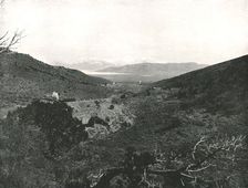 Utah Lake from Circle Point, Salt Lake City, USA, 1895. Creator: Charles Roscoe Savage