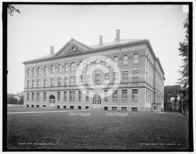 Utica Free Academy, Utica, N.Y., c1905. Creator: Unknown.