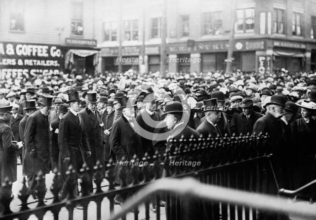 Utica - Sherman funeral, 1912. Creator: Bain News Service.