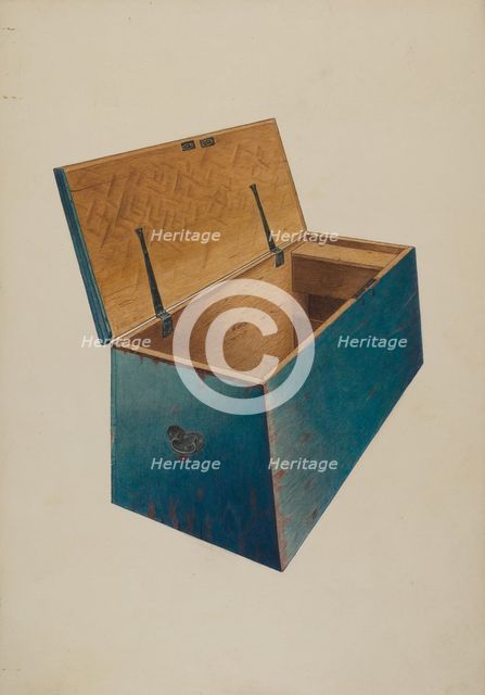 Utility Chest, 1937. Creator: Albert Ryder.