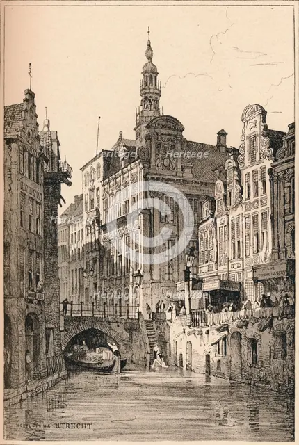 'Utrecht', c1820 (1915). Artist: Samuel Prout.