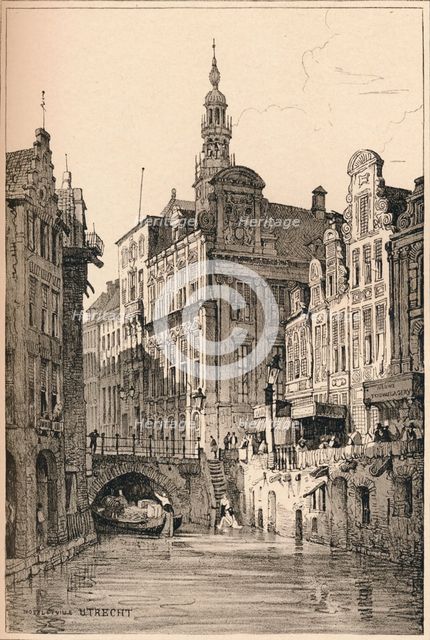 'Utrecht', c1820 (1915). Artist: Samuel Prout.