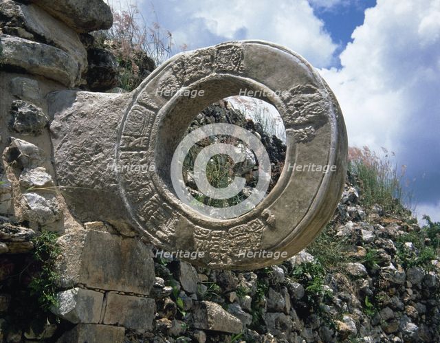 Uxmal city, Puuc region, Yucatan, Mexico, Maya civilization, Classical period, 1998. Creator: Unknown.