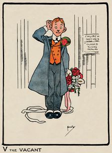 V the Vacant 1903. Artist: John Hassall