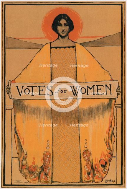 Votes for women, 1911-1913. Artist: Boye, Bertha Margaret (1883-1930)