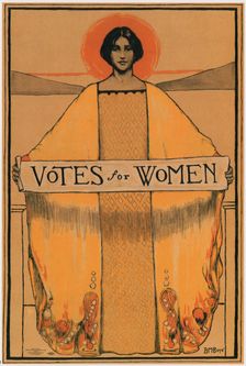 Votes for women, 1911-1913. Artist: Boye, Bertha Margaret (1883-1930)