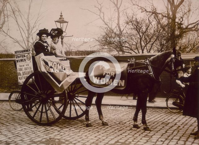 'Votes for Women' demonstration, c1910. Creator: Unknown.