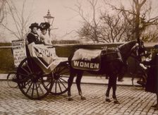 Votes for Women demonstration, c1910. Creator: Unknown