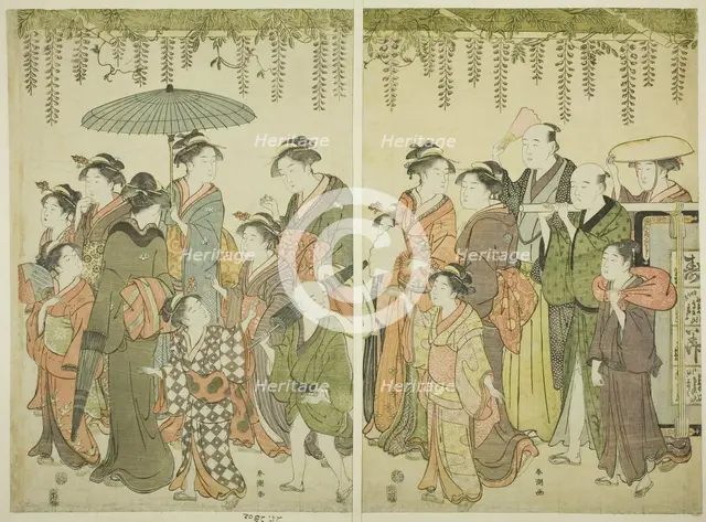Votive Offering, 1780s. Creator: Katsukawa Shuncho.