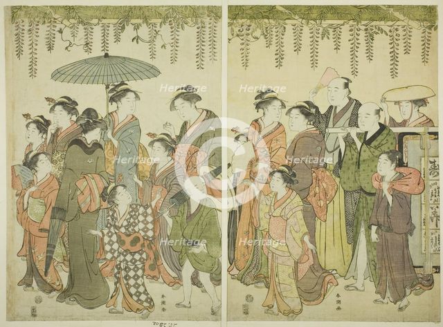 Votive Offering, 1780s. Creator: Katsukawa Shuncho.