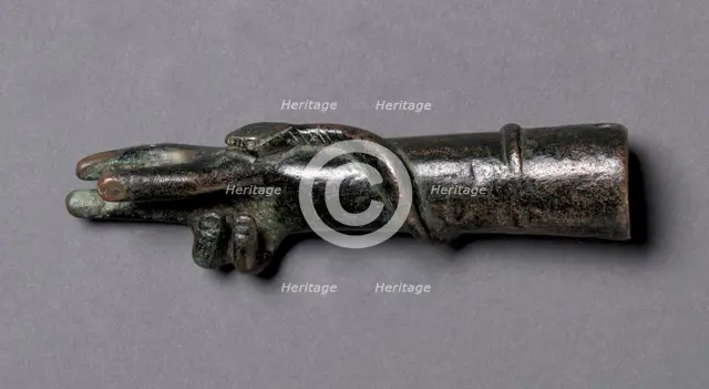 Votive Arm and Hand of Zeus Sabazios, 1-200. Creator: Unknown.