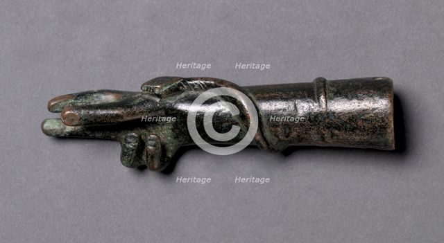 Votive Arm and Hand of Zeus Sabazios, 1-200. Creator: Unknown.