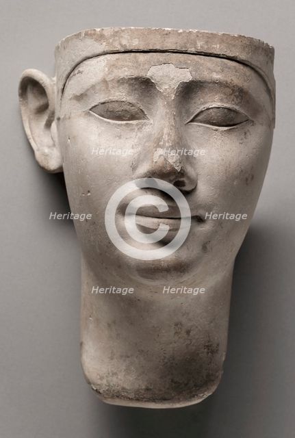 Votive Head of a King, 305-246 BC. Creator: Unknown.