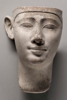 Votive Head of a King, 305-246 BC. Creator: Unknown