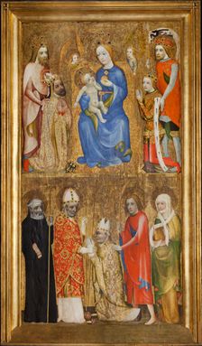 Votive Painting of Archbishop Jan Ocko of Vlasim, before 1371