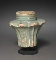 Votive Palm Column Capital, 30 BC-AD 395. Creator: Unknown