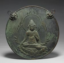 Votive Plaque with Image of Kannon, 1100-1185. Creator: Unknown