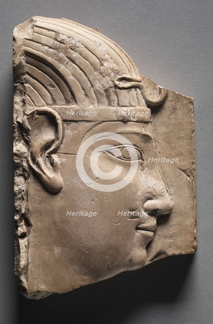 Votive Relief of a King, 305-246 BC. Creator: Unknown.