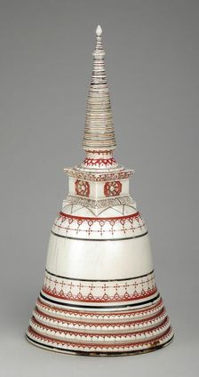 Votive Stupa, 17th-18th century. Creator: Unknown